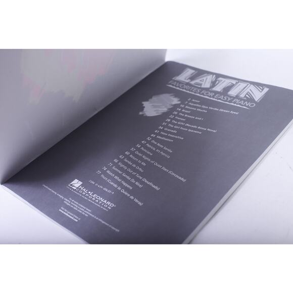 Latin Favorites For Easy Piano, Songbook, Hal-Leonard, 21 Standards, Sheet 740 - Picture 2 of 2